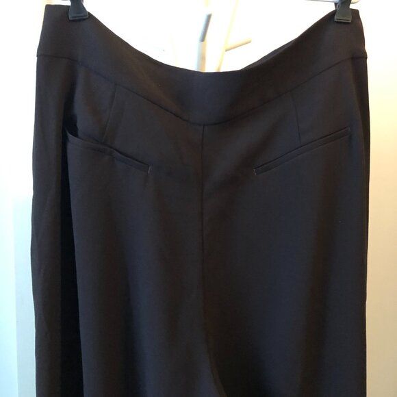 ST. JOHN DRESS PANTS WITH TUXEDO STRIPE 16 NWOT - Picture 3 of 10